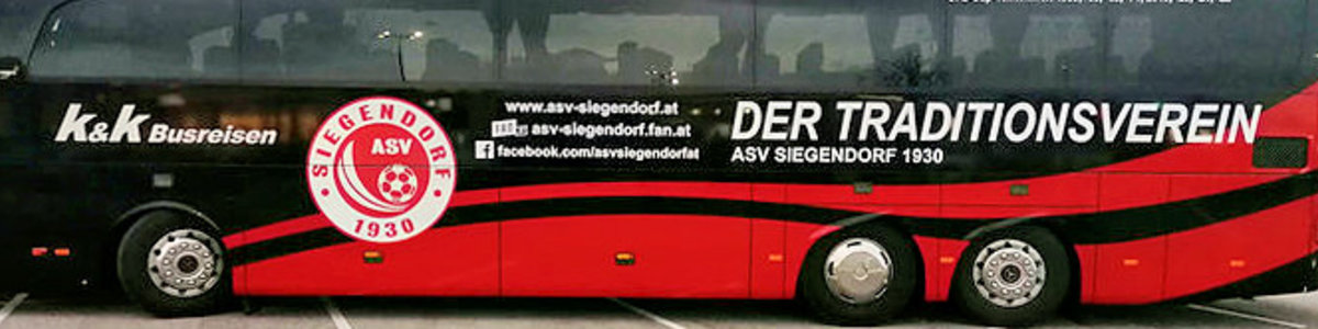 Neuer Mannschaftsbus für den ASV Siegendorf