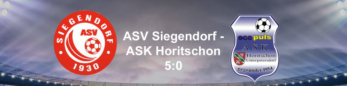 Siegendorfer Hurrikan "zerlegt" Horitschon 5:0!