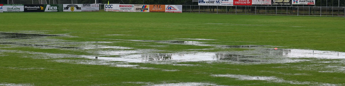 ÖFB-Cupspiel gegen St. Jakob wegen Starkregens abgesagt!